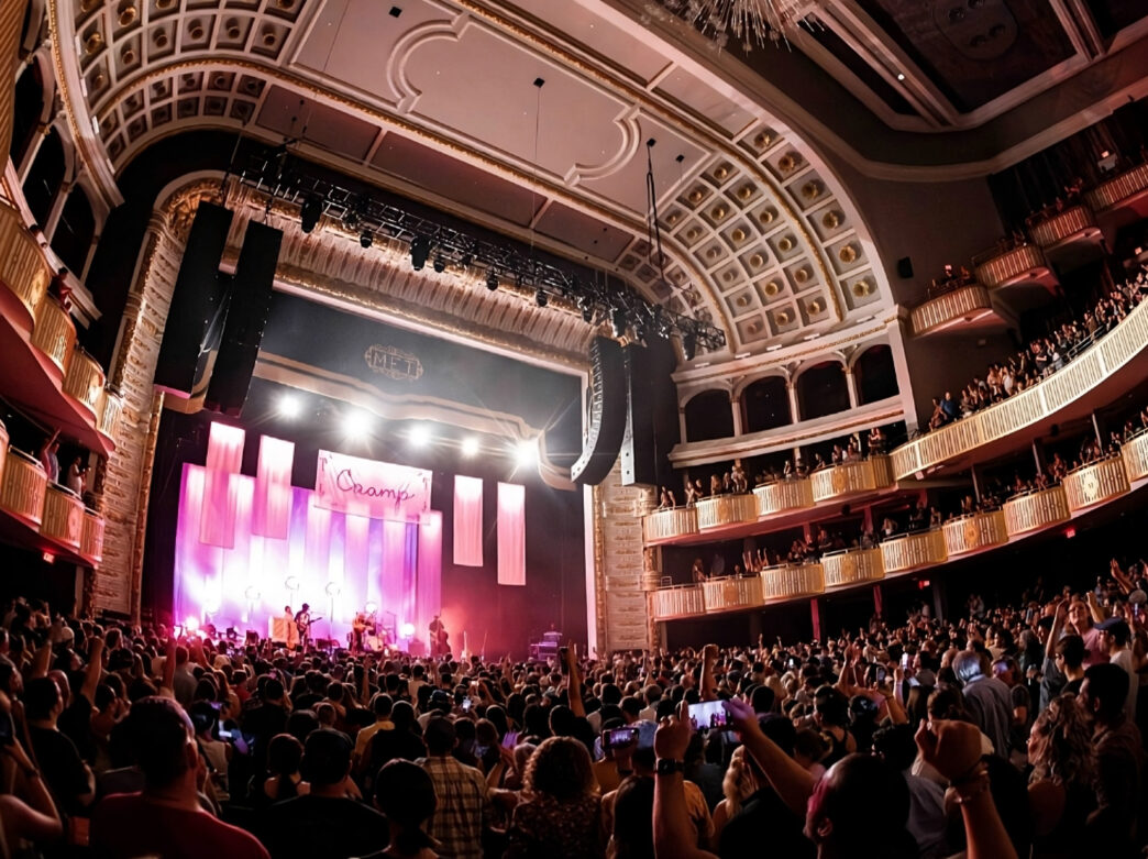 Band on stage at The Met Philadelphia