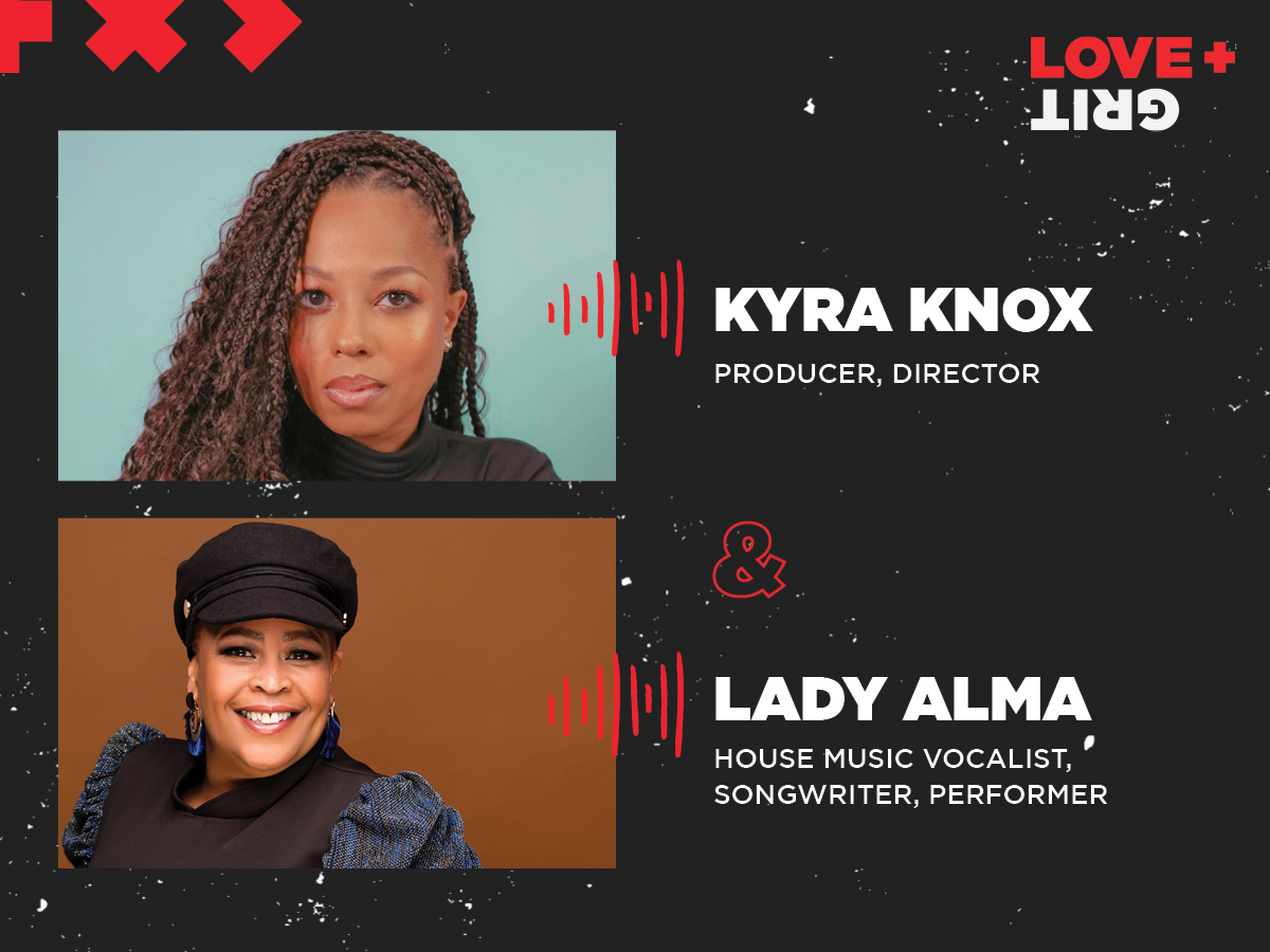 Kyra Knox and Lady Alma from Season 4 Episode 19 of the Love + Grit podcast