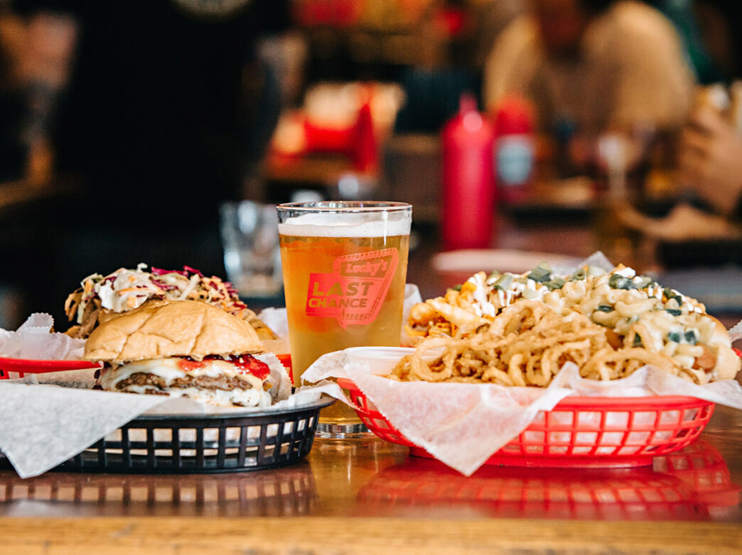 Food at Lucky's Last Chance