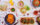 Tacos, pozole, Aztec soup, sauces and side dishes are displayed on a table with a white tablecloth at Casa Mexico in Philadelphia.