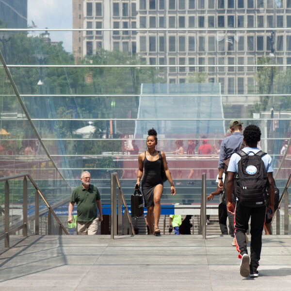 SEPTA City Hall Station near Dilworth Park
