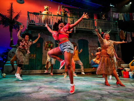 Performers dance and sing on stage at the Arden Theatre Co. in Philadelphia