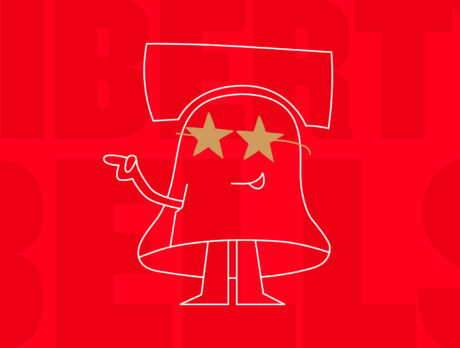 Un graphique représentant un Liberty Bell en dessin animé avec les mots Liberty Bells en arrière-plan.